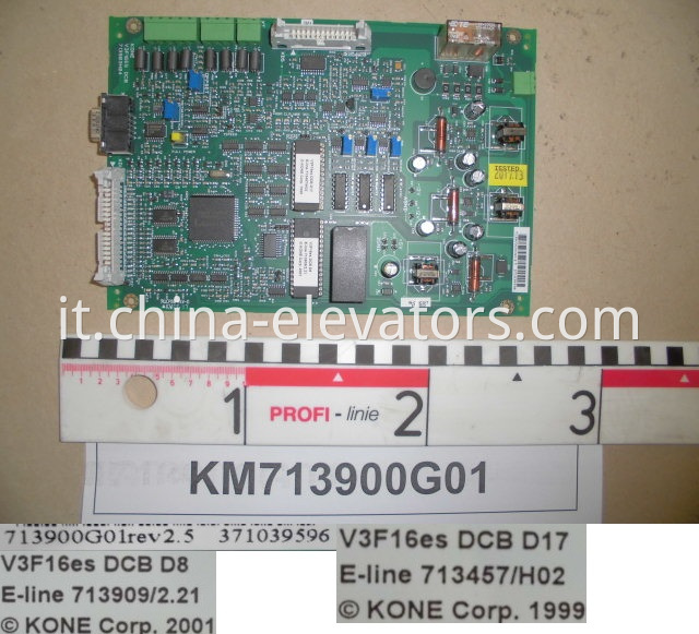 KONE V3F16 Drive Control Board KM713900G01
